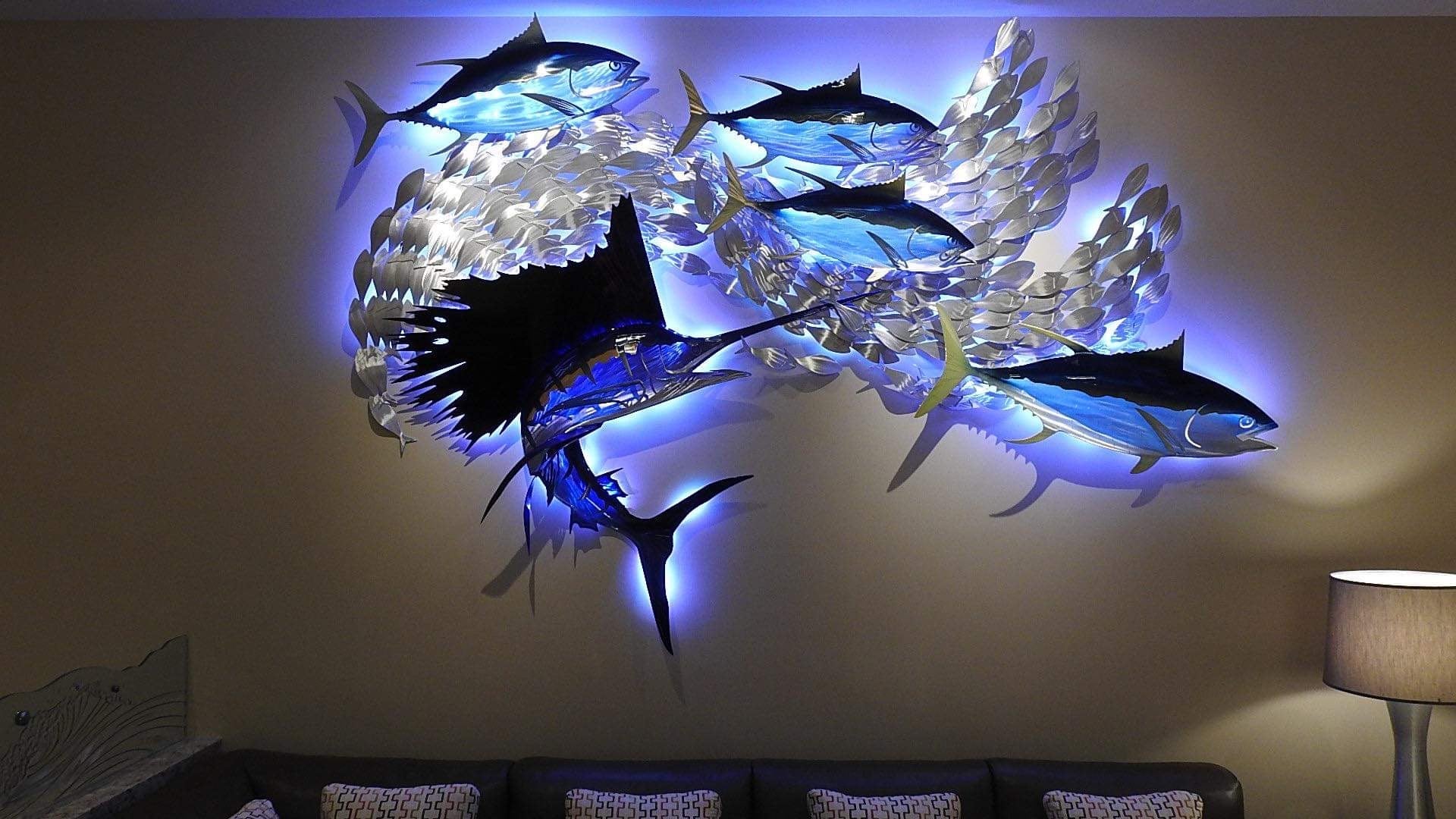 Metal Fish Wall Sculptures and Marine Life Art – Sean Tuttle Art