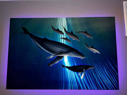 Custom Design Nautical Metal Lighted Wall Art - Create Your One-of-a-Kind Piece with Us